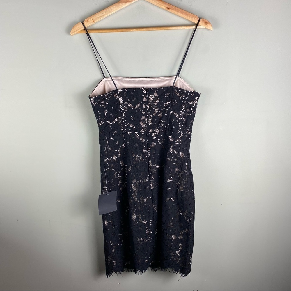 Lulu's: Floral Lace Boning Lined Corset Fitted Bodycon Mini Dress Small (NWT) - Picture 4 of 6